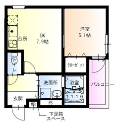 フジパレス平野上町ウエストの物件間取画像